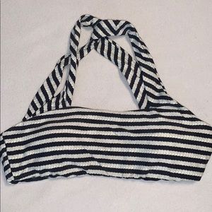 Striped BillaBong Bikini Top